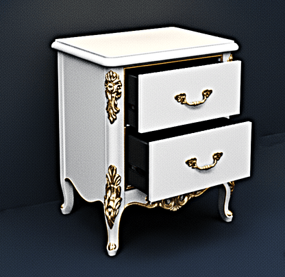 Prince Hand Carved Solid Wooden Platform Bed – handcrafted solid wood furniture