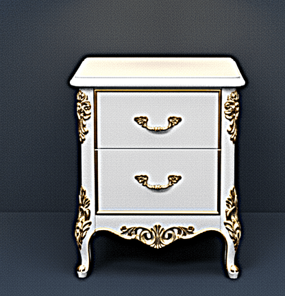 Prince Hand Carved Solid Wooden Platform Bed – handcrafted solid wood furniture