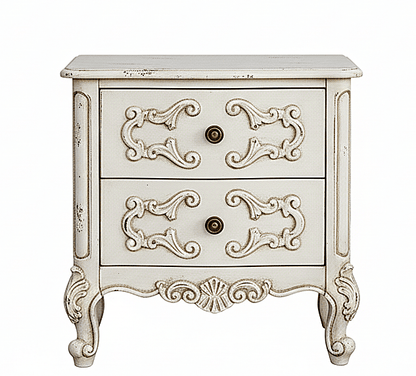 Regal Hand - Carved Solid Wooden Platform Bed Frame – handcrafted solid wood furniture