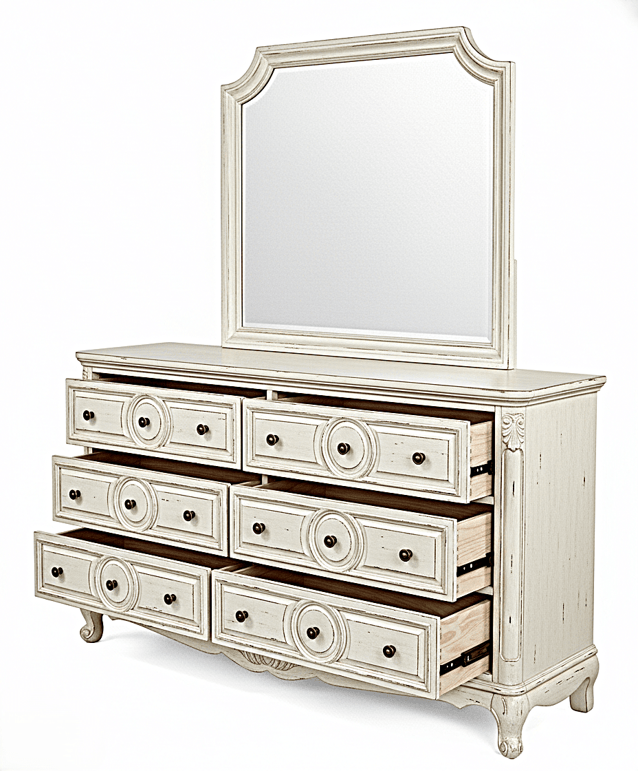 Regalia Gothic Hand - Carved Solid Wood Platform Bed & Bedroom Collection – handcrafted solid wood furniture