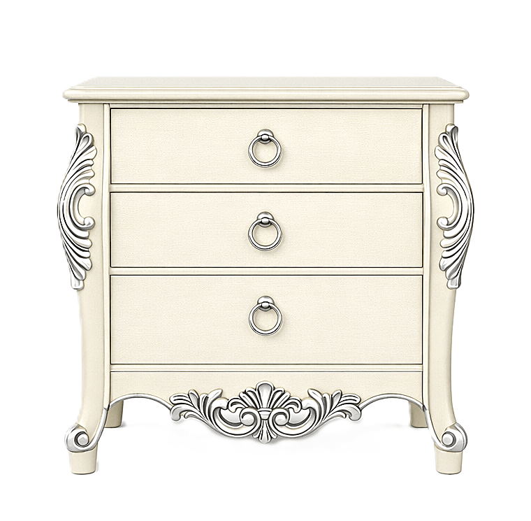 Royal Imperium™ Baroque Hand - Carved Platform Bed & Luxury Bedroom Collection – handcrafted solid wood furniture