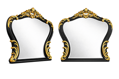 Royal Imperium™ Baroque Hand - Carved Platform Bed & Luxury Bedroom Collection – handcrafted solid wood furniture