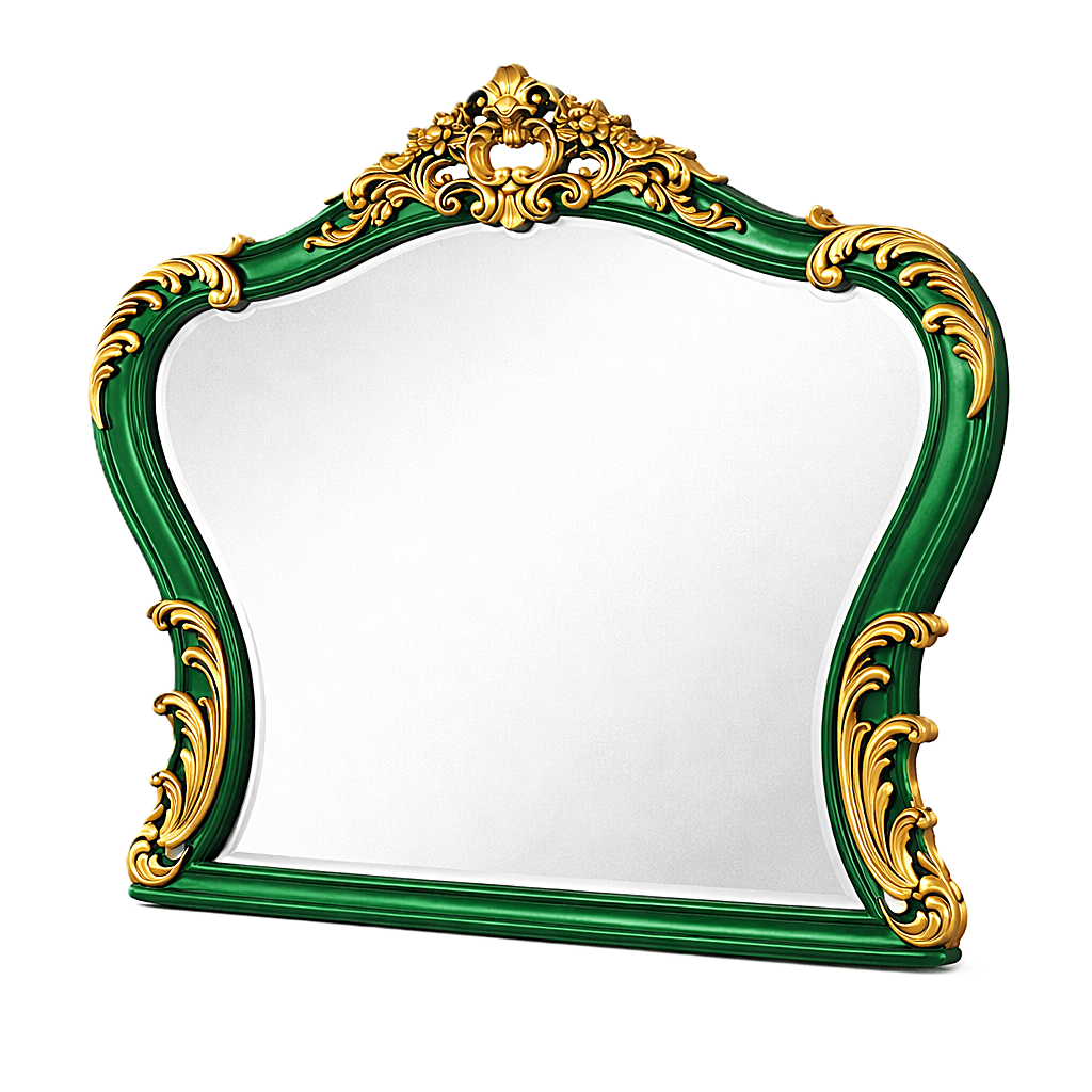 Royal Imperium™ Baroque Hand - Carved Platform Bed & Luxury Bedroom Collection – handcrafted solid wood furniture