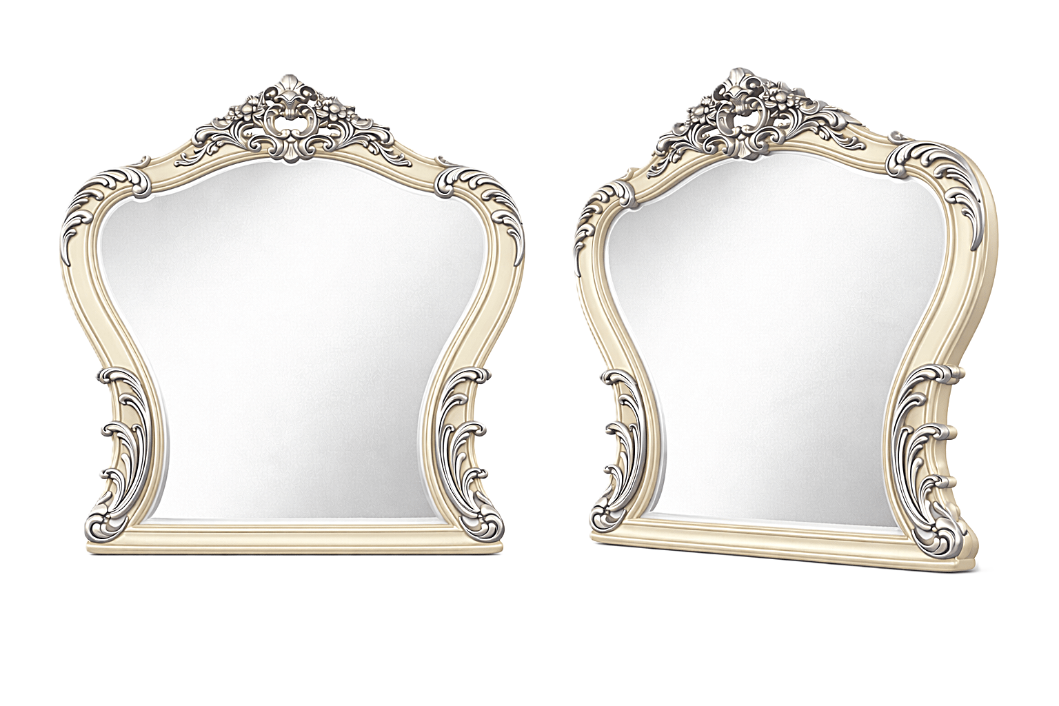 Royal Imperium™ Baroque Hand - Carved Platform Bed & Luxury Bedroom Collection – handcrafted solid wood furniture