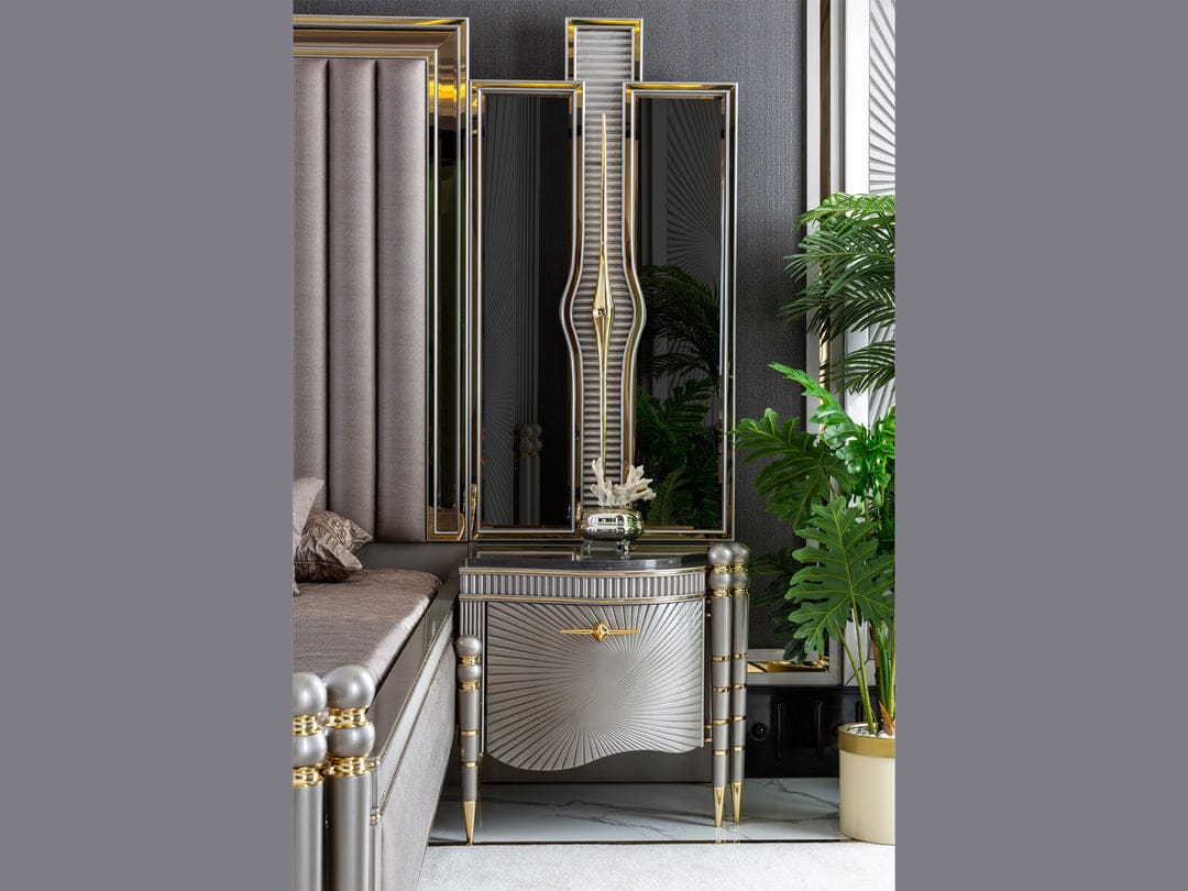 Royce Luxury Upholstered Bed frame – handcrafted solid wood furniture