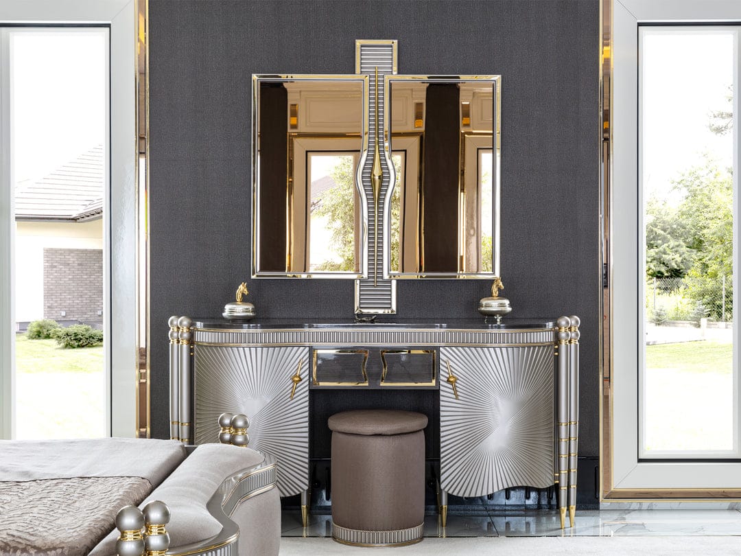 Royce Luxury Upholstered Bed frame – handcrafted solid wood furniture