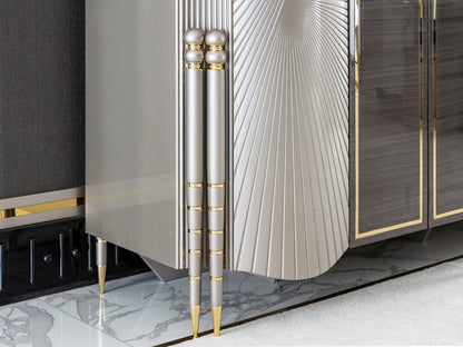 Royce Luxury Upholstered Bed frame - HF Commercial Furniture