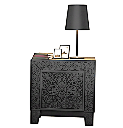 Shah Hand carved Solid Wooden Platform Bedframe / Bedroom Set – handcrafted solid wood furniture