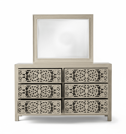 Shahi Mughal Hand Carved Indian Wooden Canopy Platform Platform Bed – handcrafted solid wood furniture