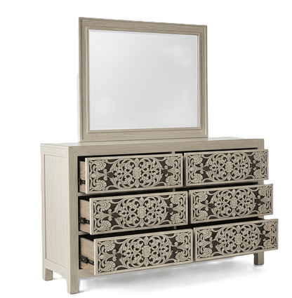 Shahi Mughal Hand Carved Indian Wooden Canopy Platform Platform Bed – handcrafted solid wood furniture