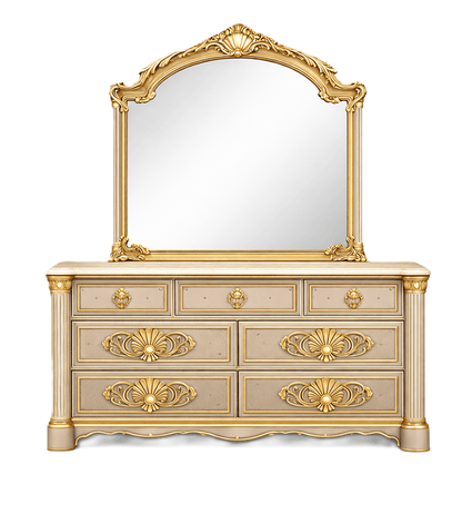 Verdant Élysée™ Hand - Carved Solid Wood Luxury Platform Bed & Bedroom Collection – handcrafted solid wood furniture