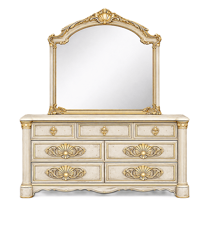 Verdant Élysée™ Hand - Carved Solid Wood Luxury Platform Bed & Bedroom Collection – handcrafted solid wood furniture