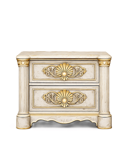 Verdant Élysée™ Hand - Carved Solid Wood Luxury Platform Bed & Bedroom Collection – handcrafted solid wood furniture