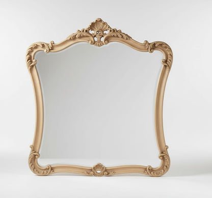 Versailles Royale Rococo Hand - Carved Platform Bed / Bedroom Collection – handcrafted solid wood furniture