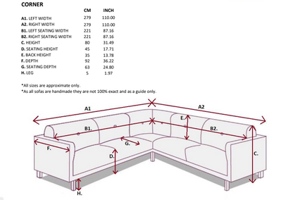 SURREY CORNER SOFA
