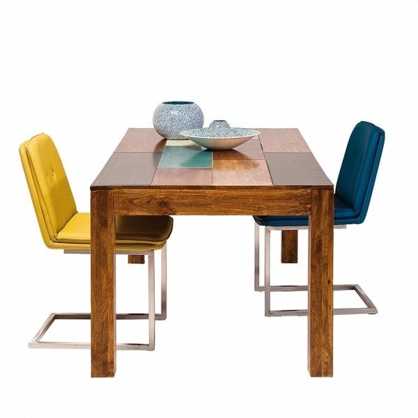Vivid Solid Wood Modern Dining Table 6 - 8 Seater