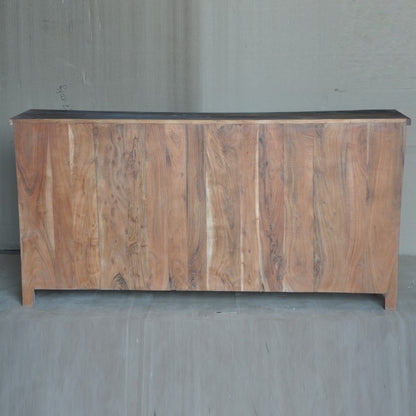 RUSTICA MULTICOLORED WOODEN SIDEBOARD