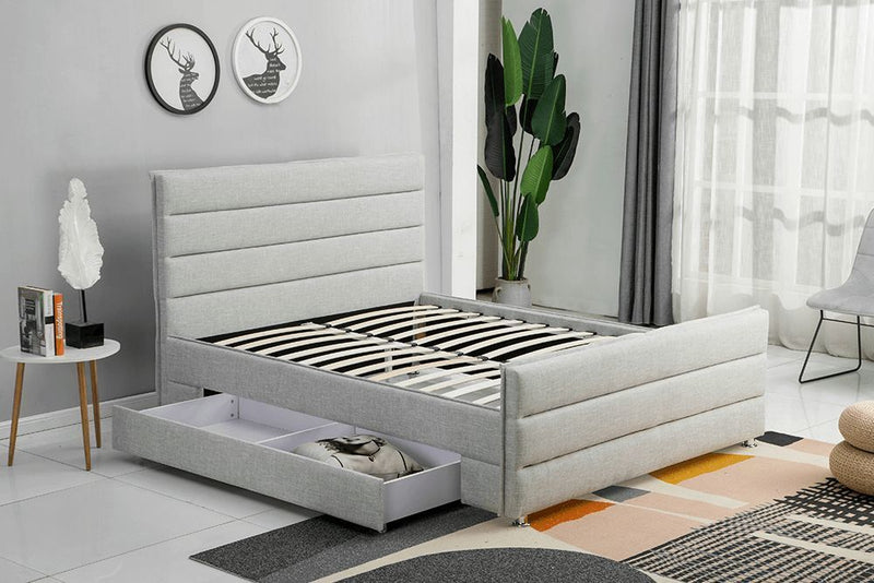 Estructura de cama tapizada HF1615D