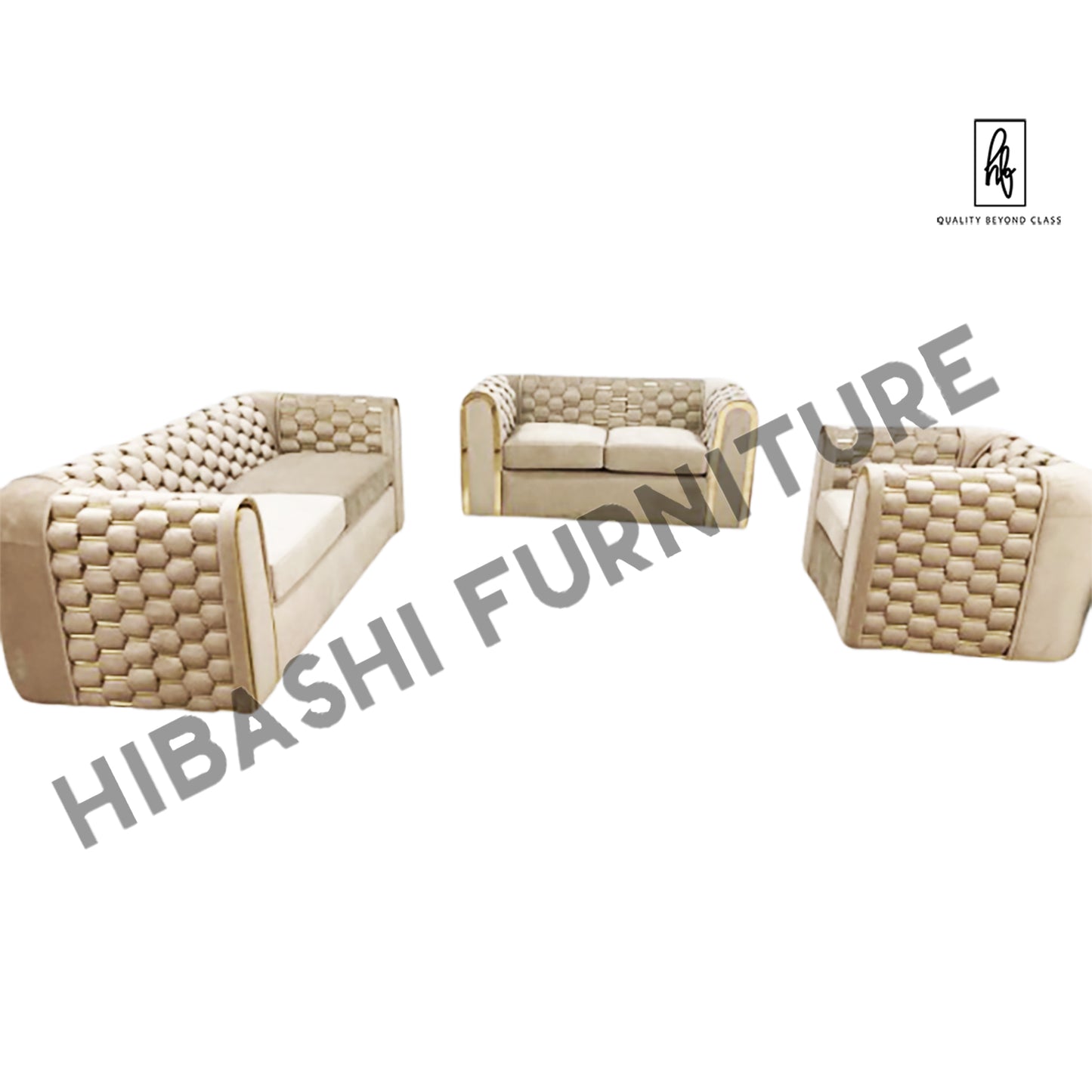 MONACO THREE AND TWO SEATER SOFA