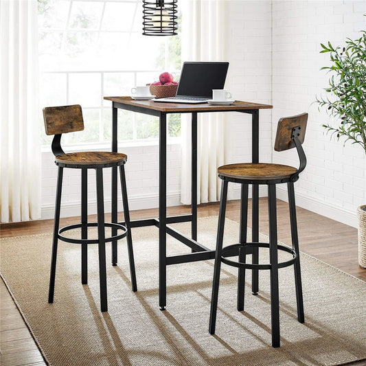Abra Bar chairs with Footrest - Bar Stool Industrial - Industrial - Stable – handcrafted solid wood furniture