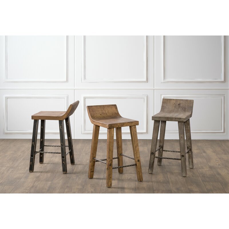 Alfonso Solid Wood Bar & Counter Stool – handcrafted solid wood furniture