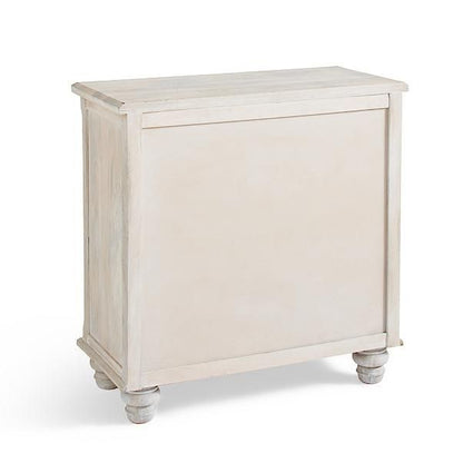 CAPIZ Hand Carved 3 Drawer Dresser – handcrafted solid wood furniture