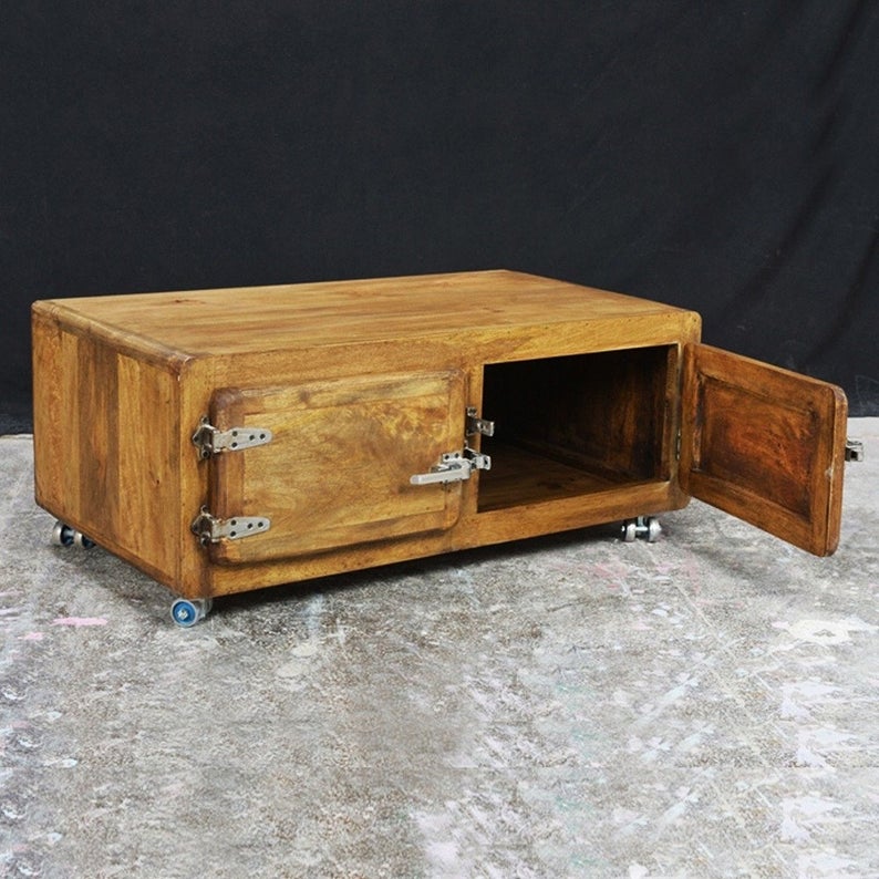 Cromer Solid Wood Fridge Door Rectangle – handcrafted solid wood furniture