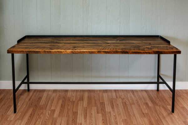 DAO Industrial Console Table - Bar – handcrafted solid wood furniture