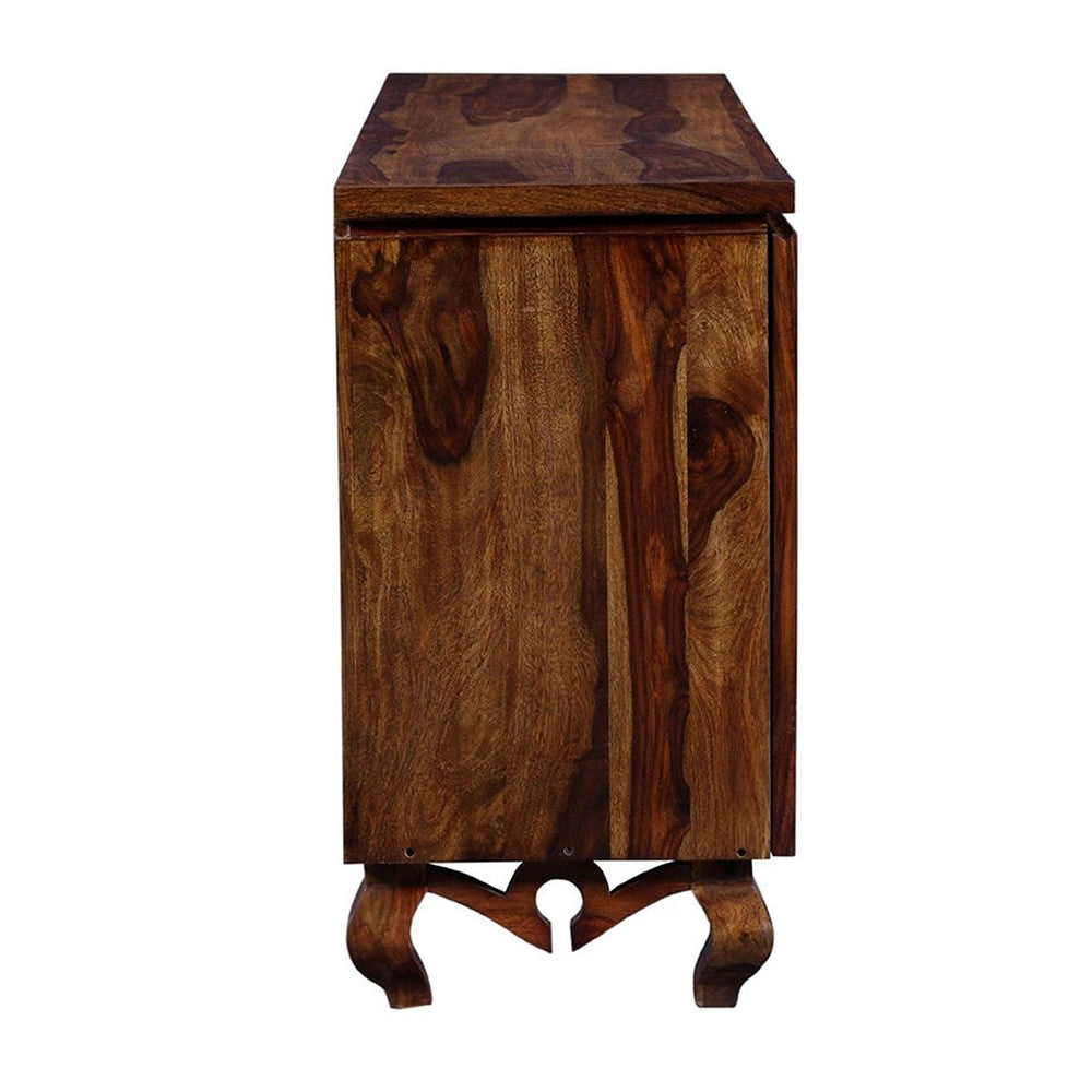 FRENCH ARCHED MIRROR DOOR SIDEBOARD