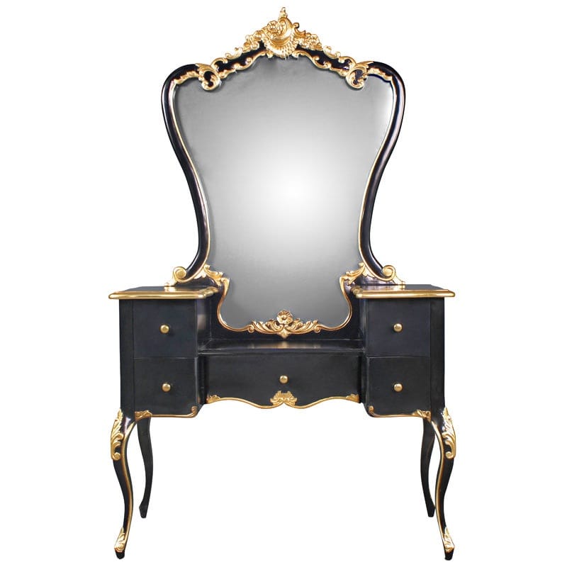 Royal Vanity - Black With Gold