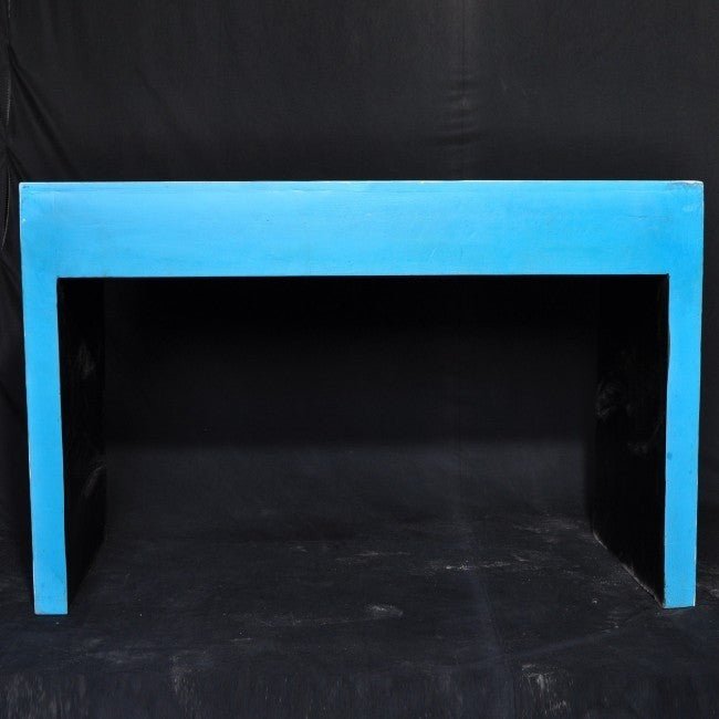 Floral Design Hand Painted Hall Table – handcrafted solid wood furniture