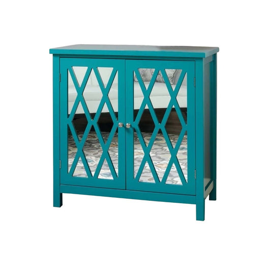 FRENCH ARCHED WITH 2 MIRROR DOOR SIDEBOARD by Hibashi Furniture – handcrafted solid wood furniture made in India