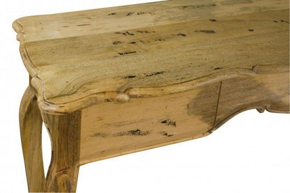 French Style Carved Console & Hall Table by Hibashi Furniture – handcrafted solid wood furniture made in India