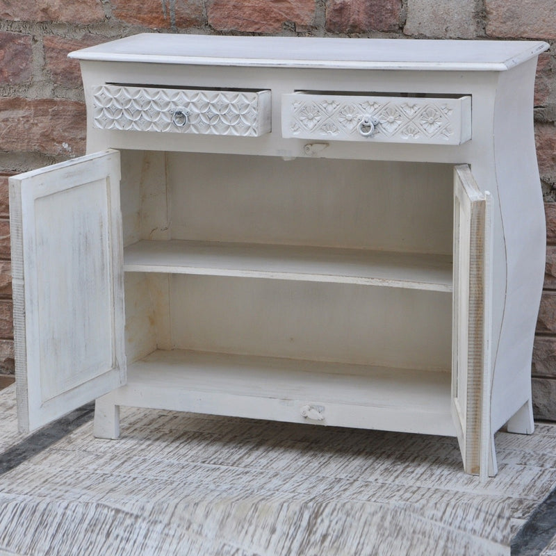 Indian Colonial Style Carved Sideboard