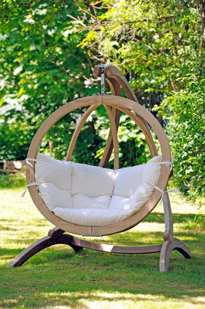 GLOBAL HAND CARVED HANGING SWING/CHAIR