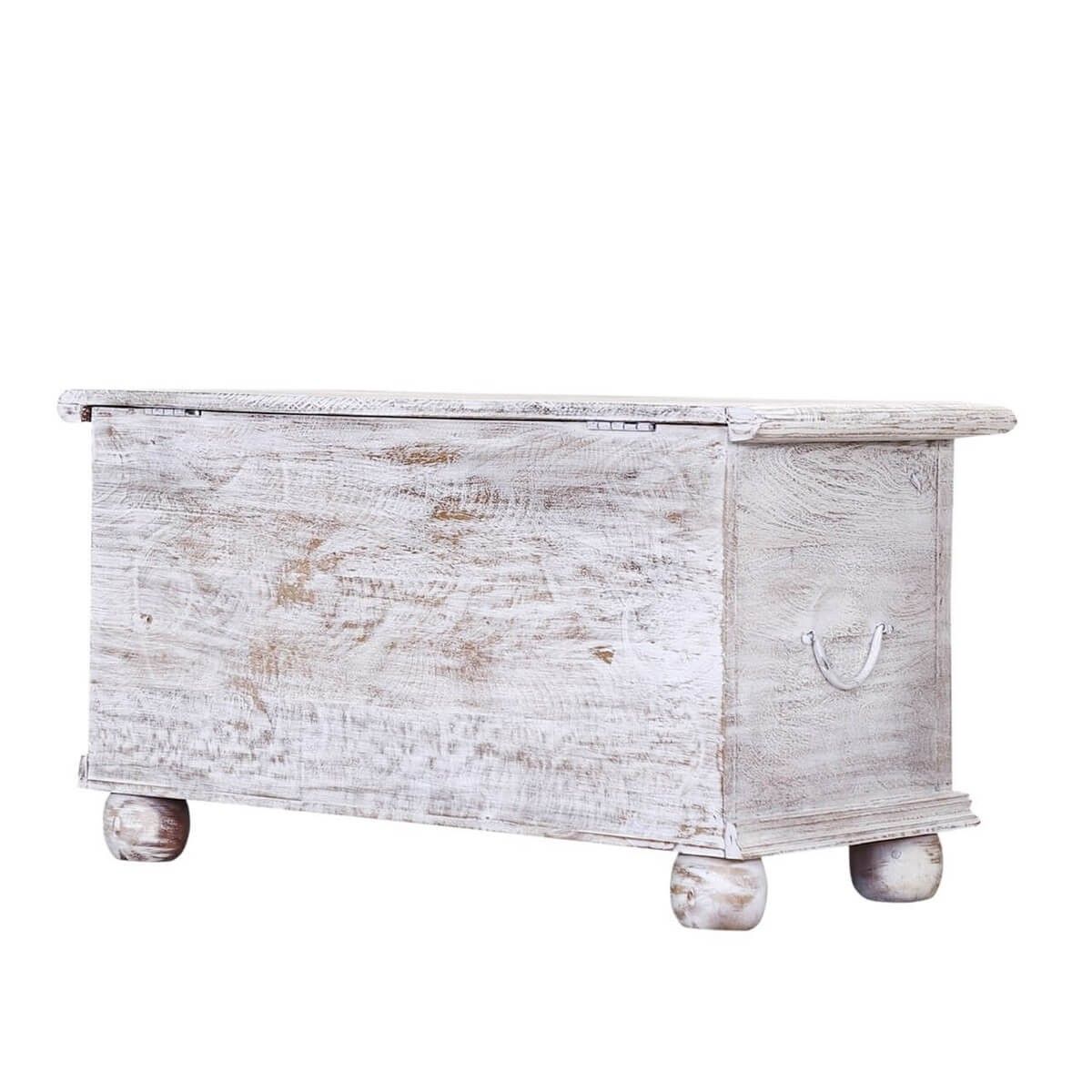 HALINA Hand Carved Storage Trunk – handcrafted solid wood furniture