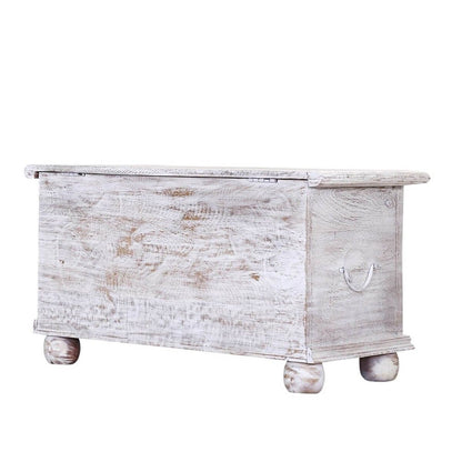 HALINA Hand Carved Storage Trunk – handcrafted solid wood furniture