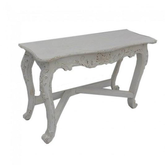 Hand Carved Hall Table by Hibashi Furniture – handcrafted solid wood furniture made in India