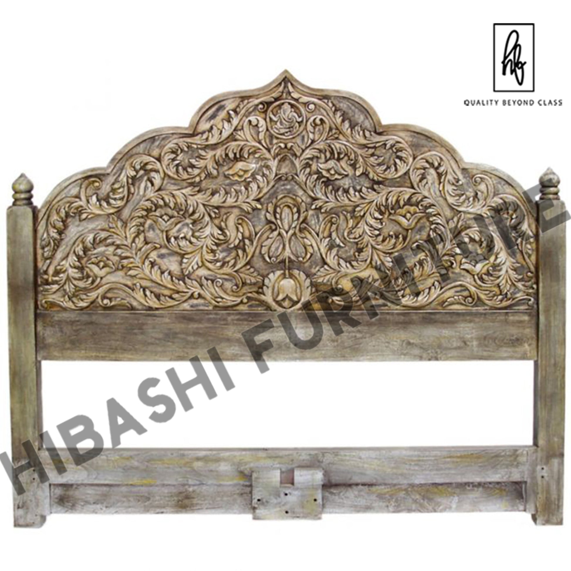Hand Carved Wall Panel/Bedhead – handcrafted solid wood furniture