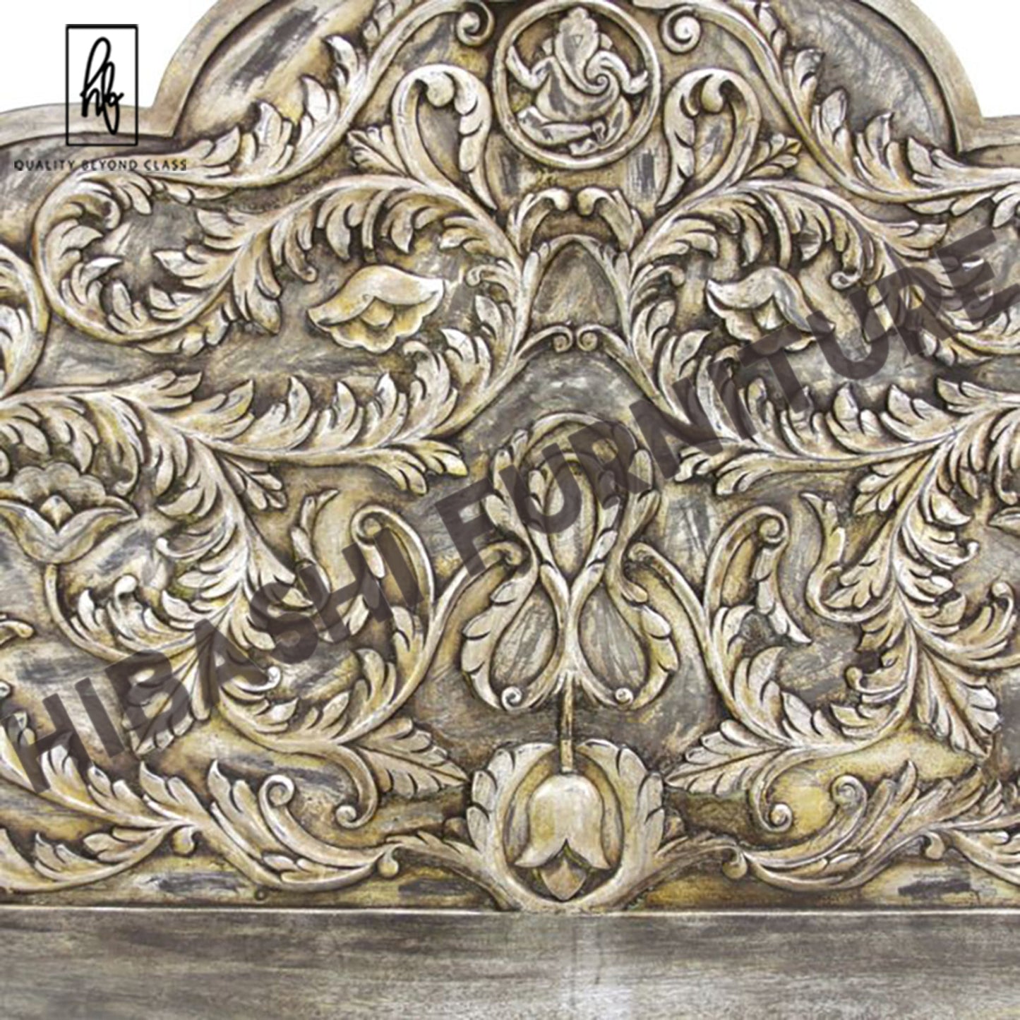 Hand Carved Wall Panel/Bedhead – handcrafted solid wood furniture