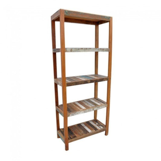 Hand Made 4 Shelves Bookcase and Bookshelves by Hibashi Furniture – handcrafted solid wood furniture made in India