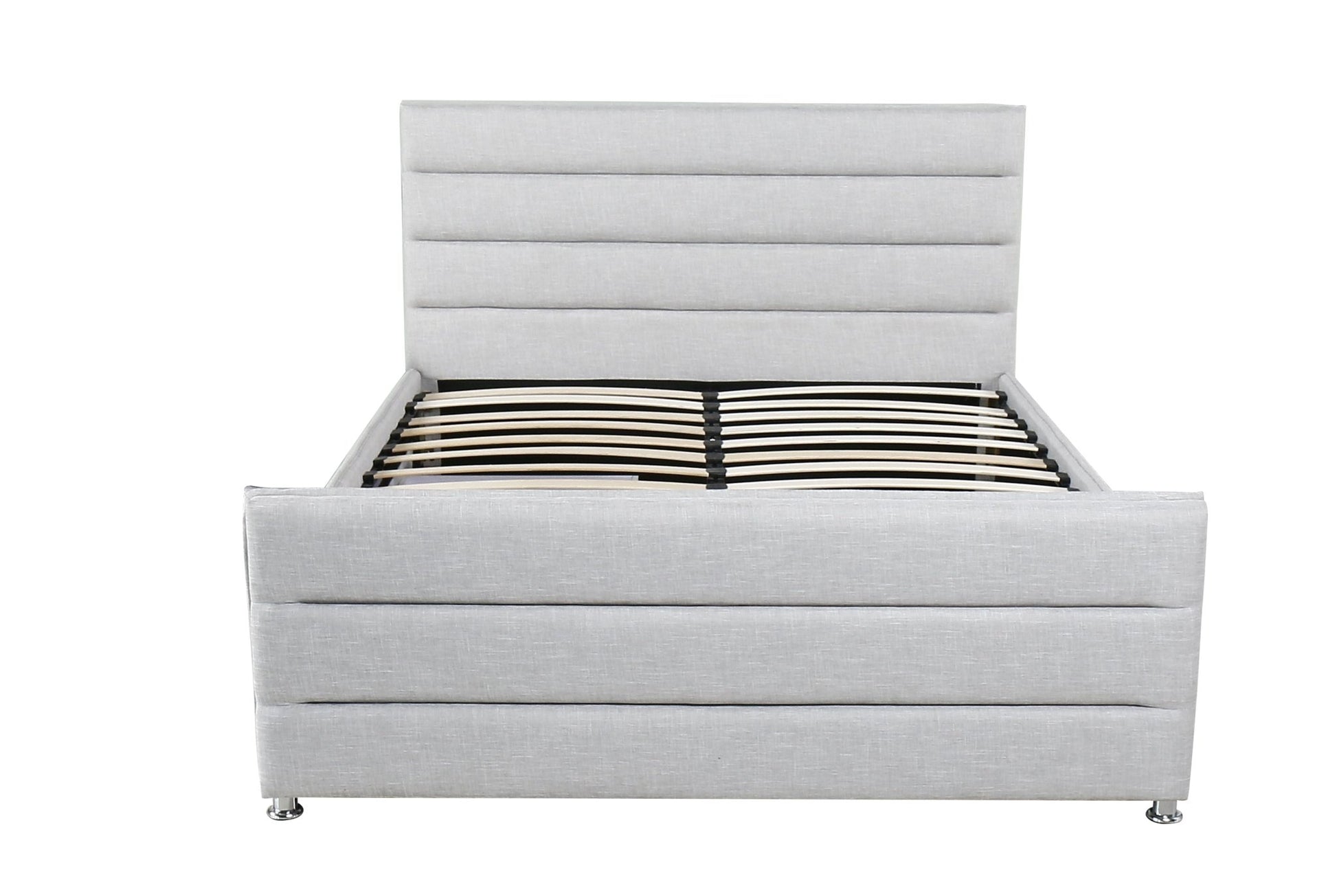 HF1615D Upholstered Bed Frame – handcrafted solid wood furniture