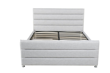 HF1615D Upholstered Bed Frame – handcrafted solid wood furniture