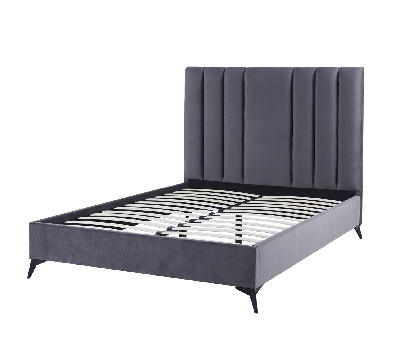 HF2005 Upholstered Bed Frame – handcrafted solid wood furniture