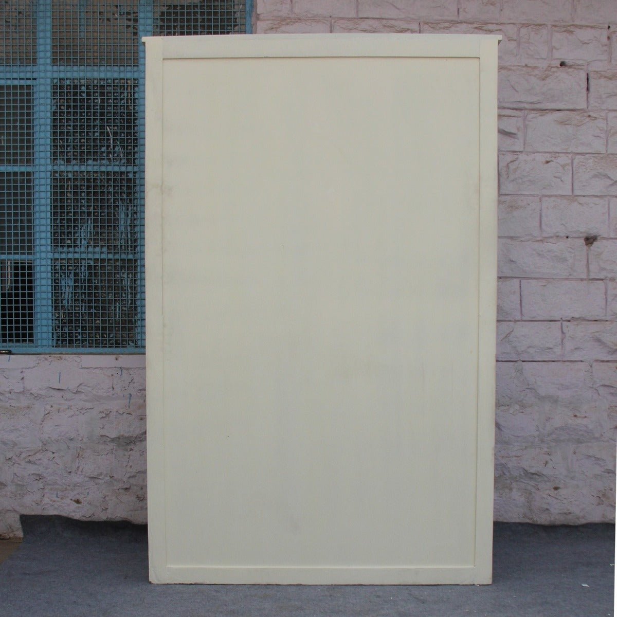 Indian Hand Carved Floral Design Solid Wooden Wardrobe/ Armoire – handcrafted solid wood furniture