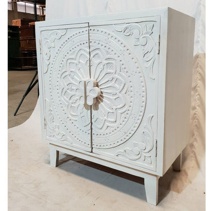 Indian Modern Style HandCarved Solid Wood Shabby Sideboard – handcrafted solid wood furniture