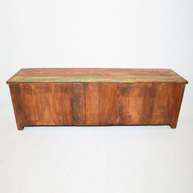 Mueble de TV de madera reciclada Rustica/Soporte grande