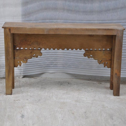 Antique Hand Carved Hall Table
