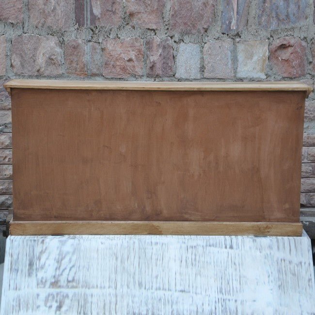 Jali Sideboard - Solid Wood Chest of 5 Drawers Storage Cabinet – handcrafted solid wood furniture