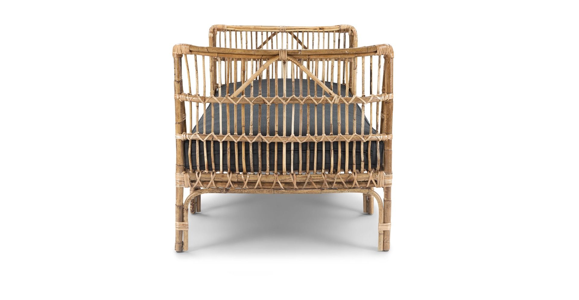 LANA Rattan Daybed – handcrafted solid wood furniture